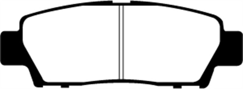 EBC GreenStuff Rear Brake Pads - DP21714 EBC