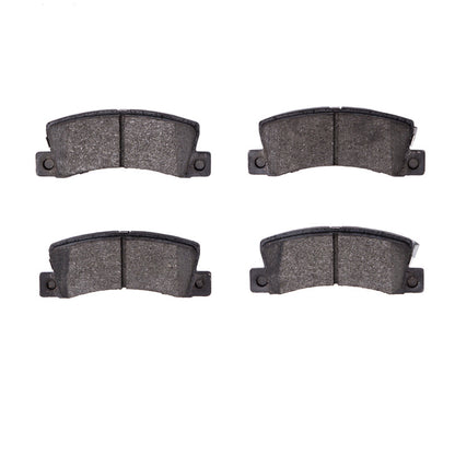 R1 Rear Semi-Metallic Brake Pads 1986-2003 Lexus/Toyota - 2311-0325-00
