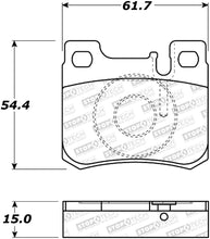 Load image into Gallery viewer, StopTech Premium Ceramic Front Brake Pads - 308.06200