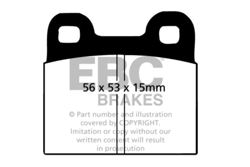 EBC BlueStuff Rear Brake Pads - DP5105NDX EBC