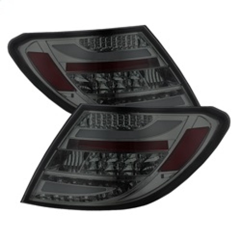 Spyder Mercedes Benz W204 C-Class 08-11 LED Tail Lights Incandescent - Smke ALT-YD-MBZC08-LED-SM SPYDER