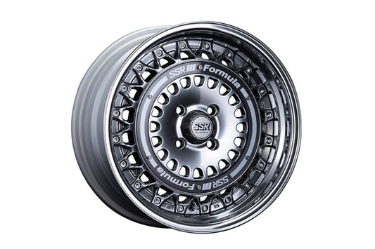 SSR Formula Aero Mesh 18X10.5 +18 Offset NR-Disk 5x114.3 Formula Silver Wheel (S/O - NO CANCEL)