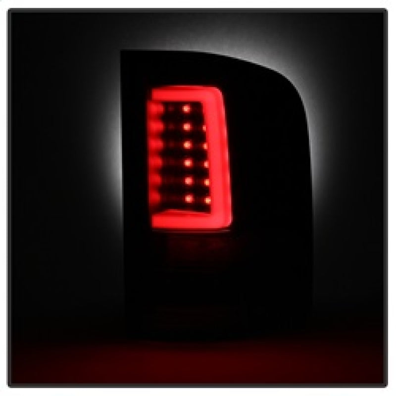Spyder 07-13 Silverado (Will Not Work w/2010 921 Bulb) V3 LED Tail Lghts Blk ALT-YD-CS07V3-LBLED-BK SPYDER