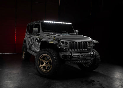 Oracle Jeep Wrangler JL/Gladiator JT Integrated Windhsiled LED Light Bar System ORACLE Lighting