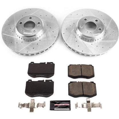 Power Stop 2018 Mercedes-Benz C350e Front Z23 Evolution Sport Brake Kit PowerStop