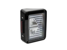 Load image into Gallery viewer, Raxiom 07-18 Jeep Wrangler JK Axial Series Vision LED Tail Lights- Blk Housing (Clear Lens)