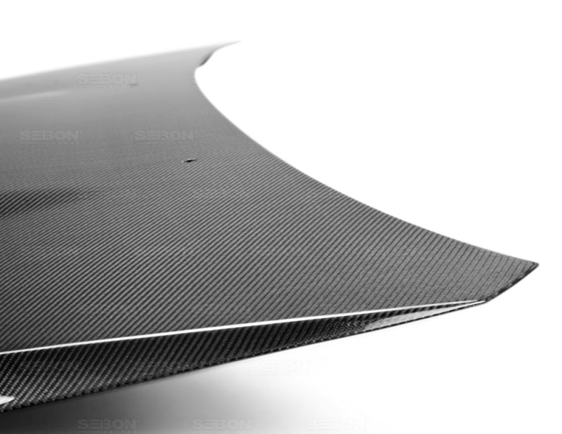 Seibon OEM-style carbon fiber hood for 2008-2014 Subaru WRX/STi - HD0809SBIMP-OE Seibon