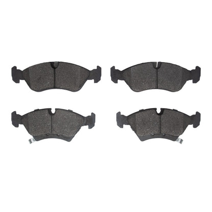 R1 Front Semi-Metallic Brake Pads 2004-2008 Chevrolet Meriva (Mexico) - 2311-1189-00