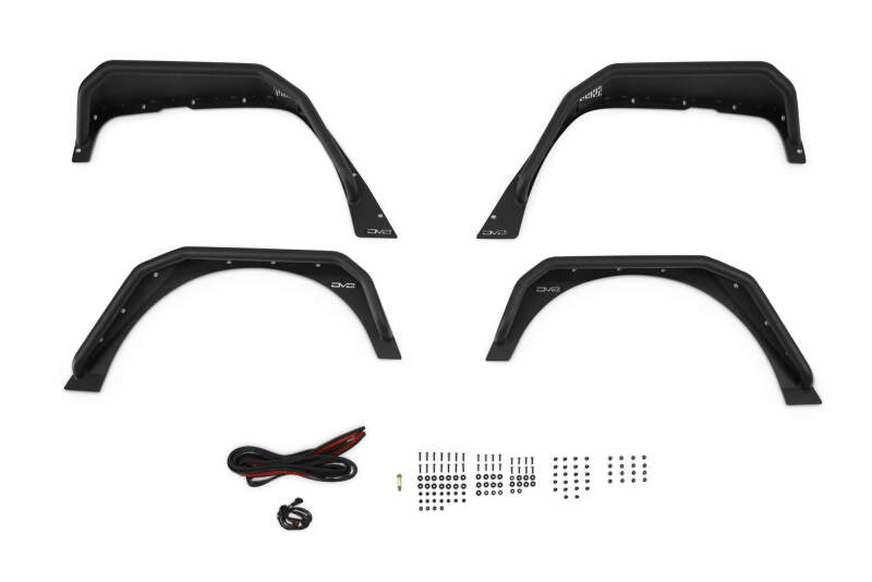 DV8 Offroad 07-18 Jeep Wrangler JK Slim Fender Flares