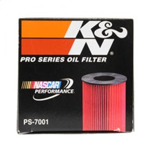 Load image into Gallery viewer, K&amp;N Pro Series Oil FIlter 1.188in ID x 2.125in OD x 2.688in H for 99-01 Cadillac Catera