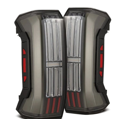AlphaRex 673000 22-24 Toyota Tundra NOVA-Series Prismatic LED Tail Lights - Black
