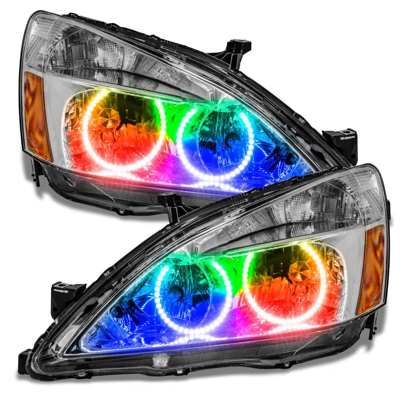 Oracle Honda Accord Coupe/Sedan 03-07 Halo Kit - ColorSHIFT ORACLE Lighting