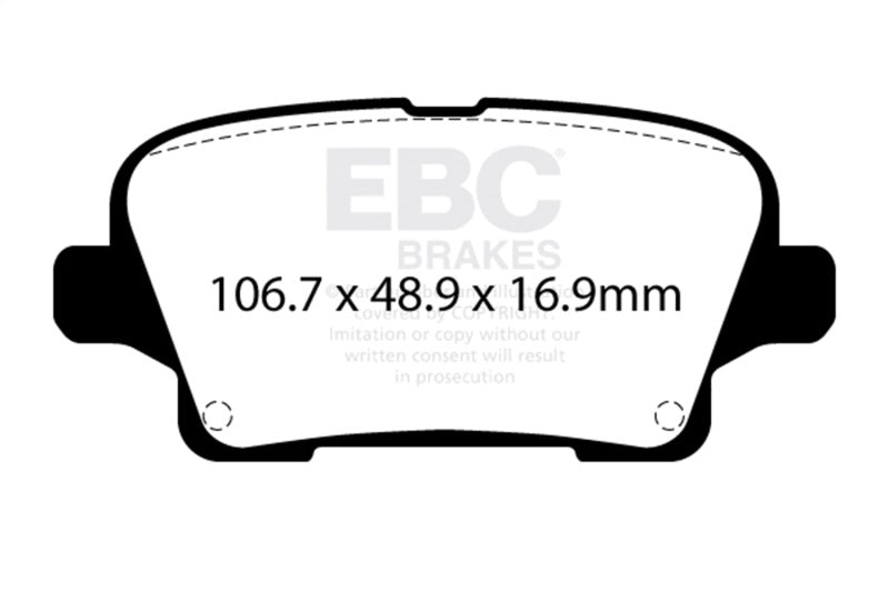 EBC Stage 20 Ultimax Brake Pads and RK Rotors - S20K2341