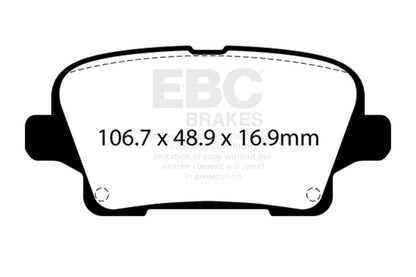 EBC Stage 20 Ultimax Brake Pads and RK Rotors - S20K2341