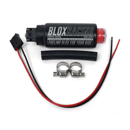 BLOX Racing 320LPH Electric Fuel Pump E85 In-tank - Offset Inlet BXFU-02341-E BXFU-02341-E