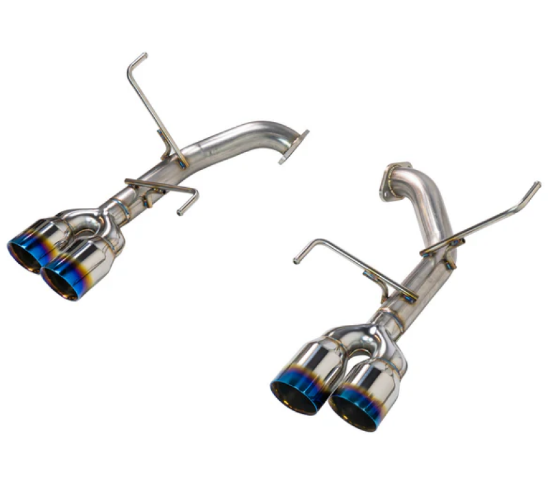 Remark 2022+ Subaru WRX (VB) 3.5in Axleback Exhaust w/ Burnt Stainless Double Wall Tip Remark