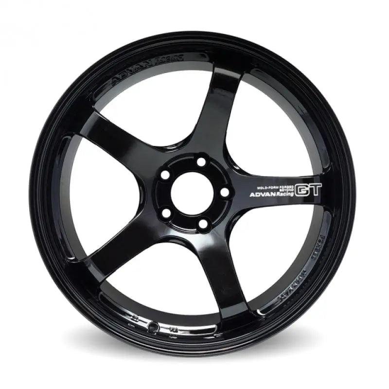 Advan YAQB8J29ETB GT Beyond 18x9.5 +29 5-114.3 Racing Titanium Black Wheel Advan