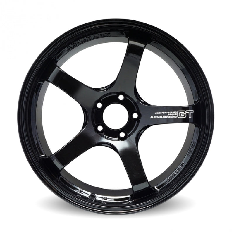 Advan YAQB8L24ETB GT Beyond 18x10.5 +24 5-114.3 Racing Titanium Black Wheel