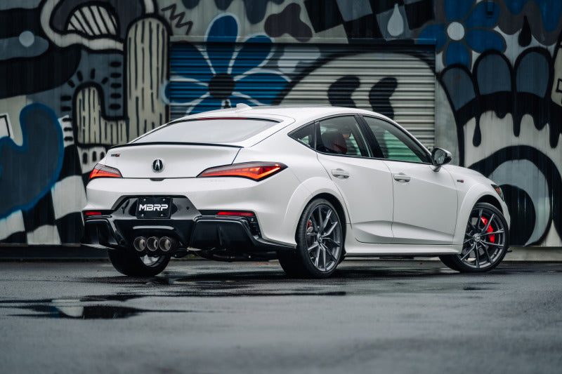 MBRP 2024+ Acura Integra Type-S Armor Pro 3in Active Profile Catback Exhaust  - Carbon Fiber Tips MBRP