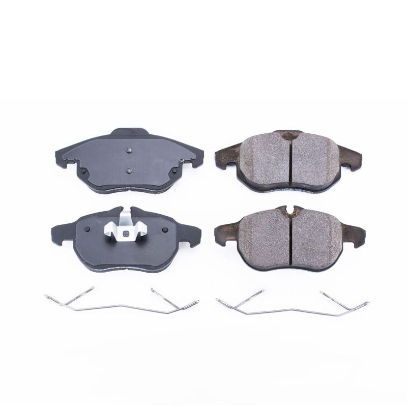 Power Stop 06-09 Saab 9-3 Front Z17 Evolution Ceramic Brake Pads w/Hardware PowerStop