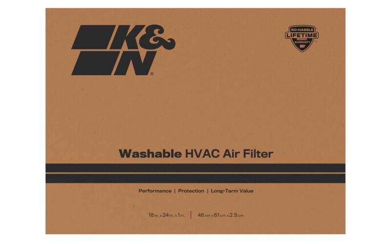 K&N HVAC Filter 18 X 24 X 1 Merv 8