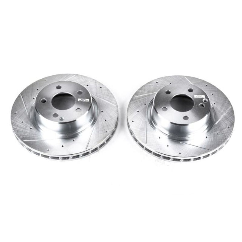 Power Stop 03-06 Mercedes-Benz CL500 Front Evolution Drilled & Slotted Rotors - Pair PowerStop