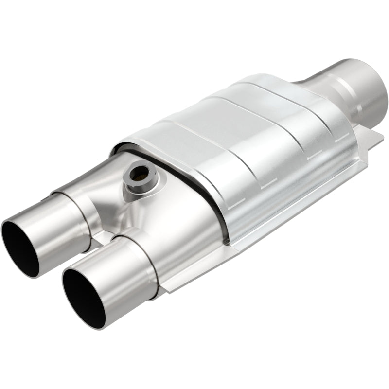 MagnaFlow Conv Univ 3inch/2inch Single/dual w/ O2 Magnaflow