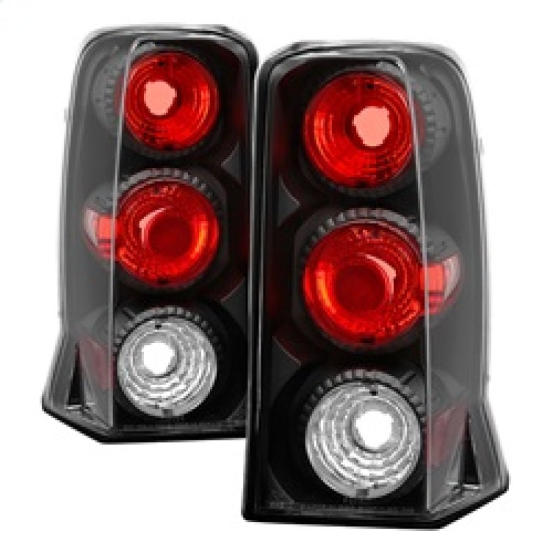 Spyder Cadillac Escalade SUV (Not EXT)02-06 Euro Style Tail Lights Black ALT-YD-CE02-BK SPYDER