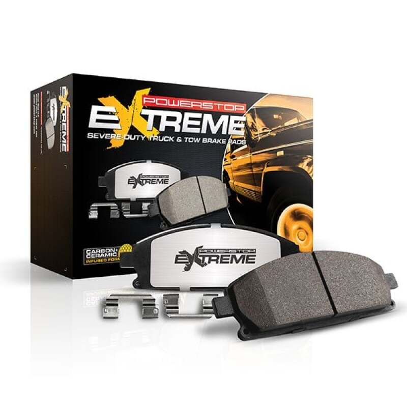 Power Stop 16-23 Mercedes-Benz Metris Rear Z36 Truck & Tow Brake Pad w/Hardware PowerStop