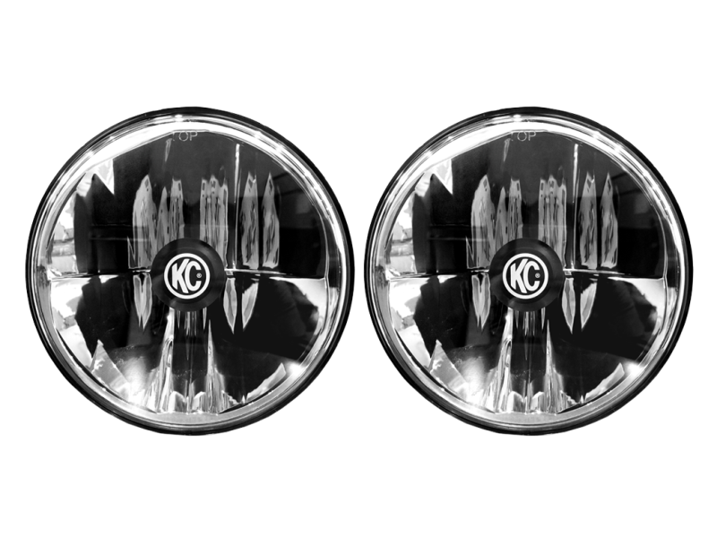 KC HiLiTES 07-18 Jeep JK (Not for Rubicon/Sahara) 7in. Gravity LED DOT Headlight (Pair Pack System)