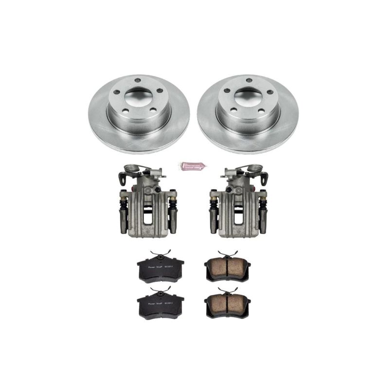 Power Stop 98-04 Audi A6 Quattro Rear Autospecialty Brake Kit w/Calipers PowerStop