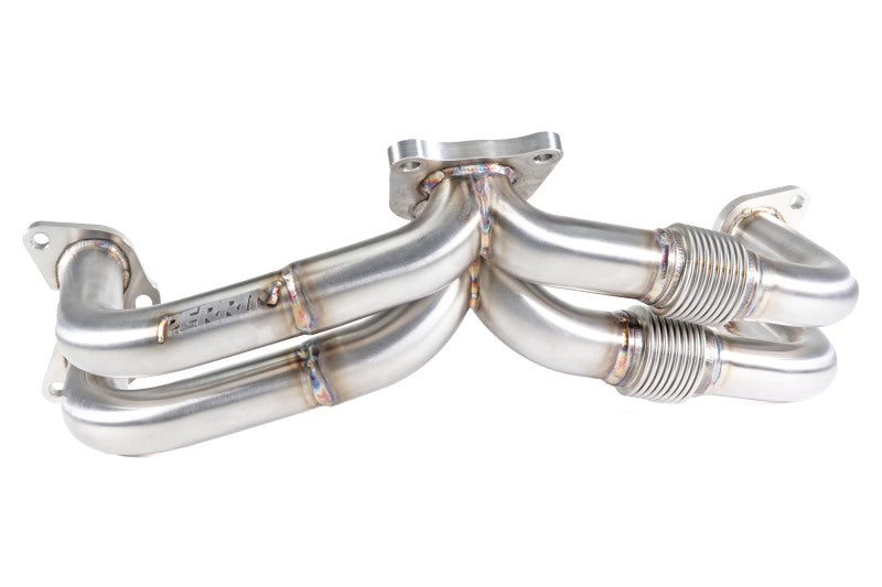 Perrin 22-24 Subaru WRX / 20-24 OBXT & Legacy XT / 19-24 Ascent Equal Length Header - Brushed SS Perrin Performance