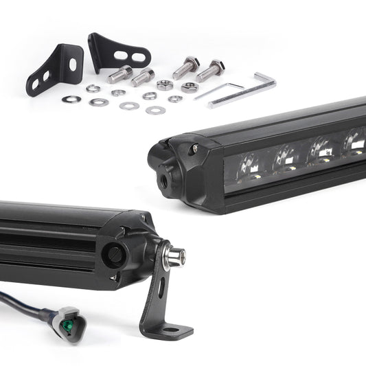 XKGlow 10in Razor Light Bar Fog + Strobe No Wire & Switch - Part XK064010-FS