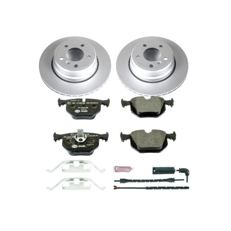 Power Stop 02-06 BMW X5 Rear Euro-Stop Brake Kit PowerStop