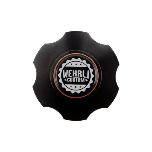 Wehrli 98.5-21 Cummins Billet Aluminum Black Anodized Oil Fill Cap Wehrli