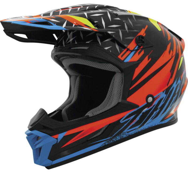 THH Helmets T710X Assault Blk/Org Xs