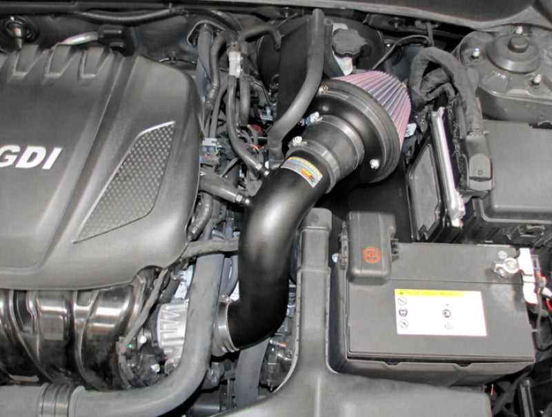 K&N 11-14 Hyundai Sonata 2.4L L4/13-15 Kia Optima 2.4L L4 Typhoon Short Ram Intake K&N Engineering