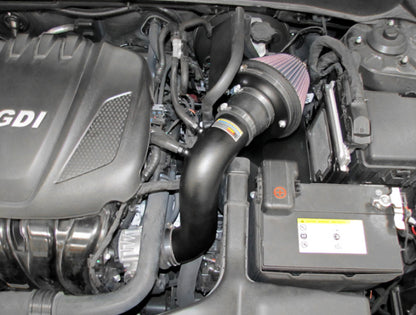 K&N 11-14 Hyundai Sonata 2.4L L4/13-15 Kia Optima 2.4L L4 Typhoon Short Ram Intake K&N Engineering