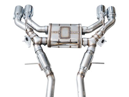 AWE 22-26 Cadillac CT5-V Blackwing SwitchPath Exhaust - Chrome Silver Tips