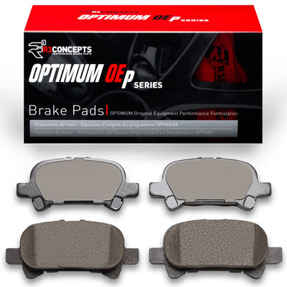 R1 00-08 Toyota Solara Rear Optimum OE Brake Pads