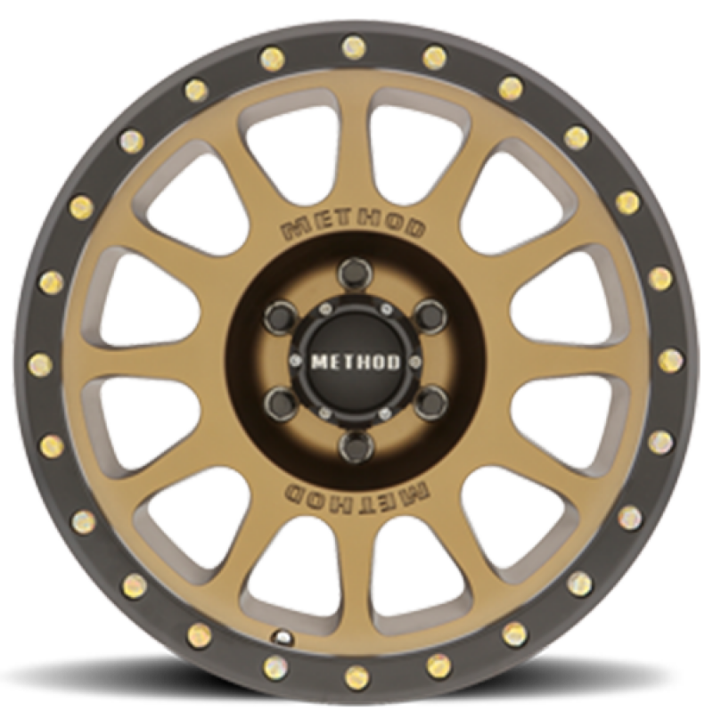 Method Wheels MR305 NV 17x8.5 /+25mm Offset / 6x120 / 83mm CB Bronze Wheel