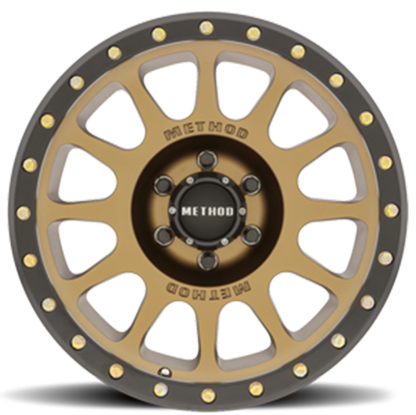 Method Wheels MR305 NV 17x8.5 /+25mm Offset / 6x120 / 83mm CB Bronze Wheel
