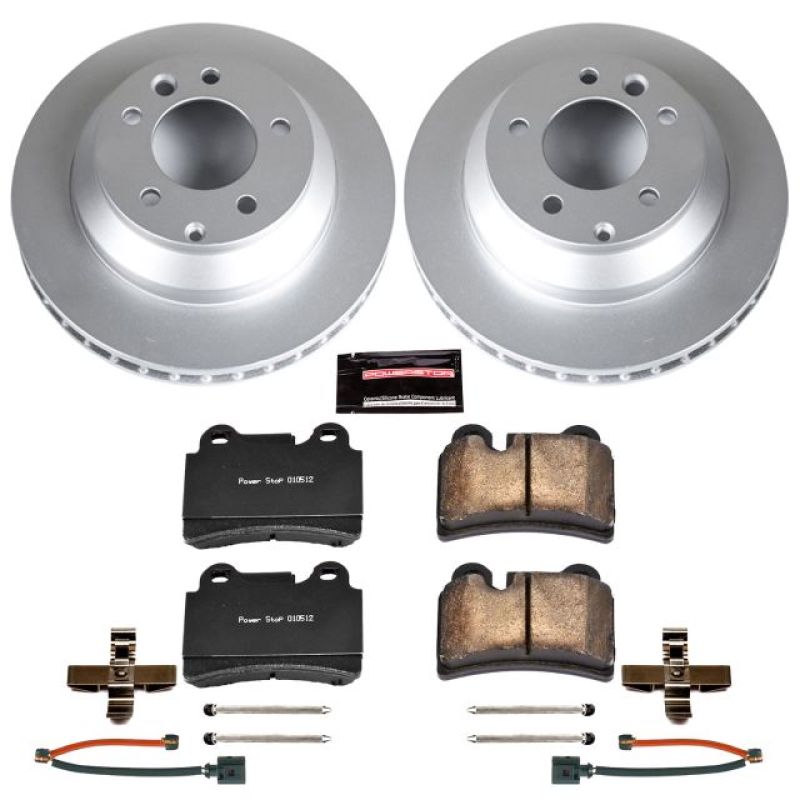 Power Stop 2006 Volkswagen Touareg Rear Z23 Evolution Sport Coated Brake Kit PowerStop