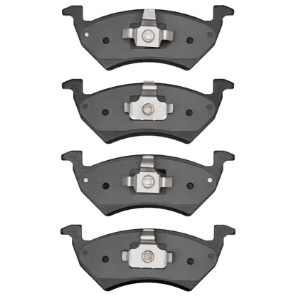 R1 Front Semi-Metallic Brake Pads 2009-2017 Volkswagen Saveiro (Mexico) & More - 2311-1641-00