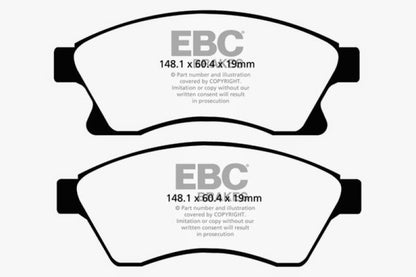 EBC GreenStuff Front Brake Pads - DP22065 EBC