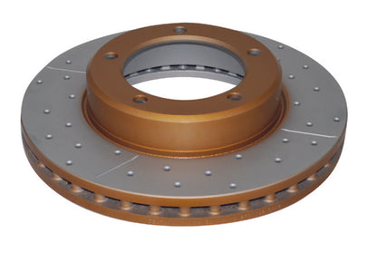 DBA 98-05 Lexus LX 470 / 98+ Toyota Landcruiser 100 Series Front Drilled & Slotted 4000 Series Rotor
