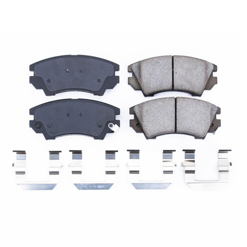 Power Stop 2017 Buick Regal Front Z17 Evolution Ceramic Brake Pads w/Hardware PowerStop