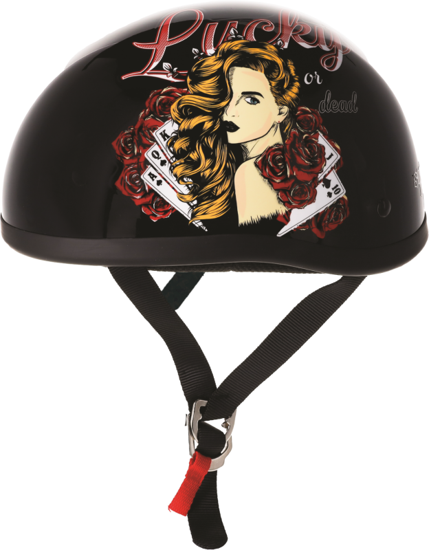 Bikers Choice Skid Lids Lucky Lady Original Helmet - XS - 649518
