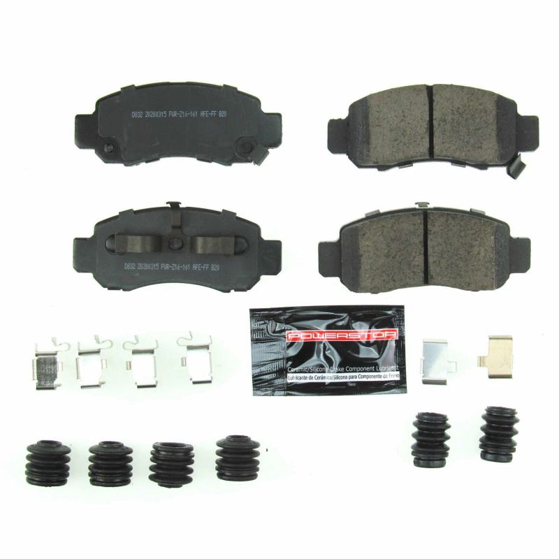 Power Stop 00-06 Honda Insight Front Z23 Evolution Sport Brake Pads w/Hardware PowerStop