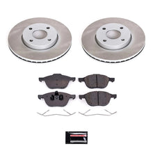 Load image into Gallery viewer, Power Stop 05-07 Ford Focus Front Semi-Coated Rotor Kit